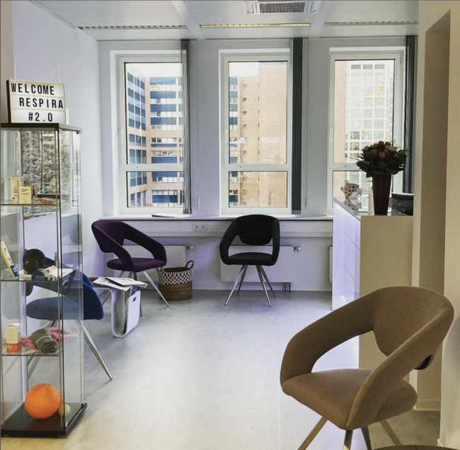 Neuer Anmelde- und Wartebereich