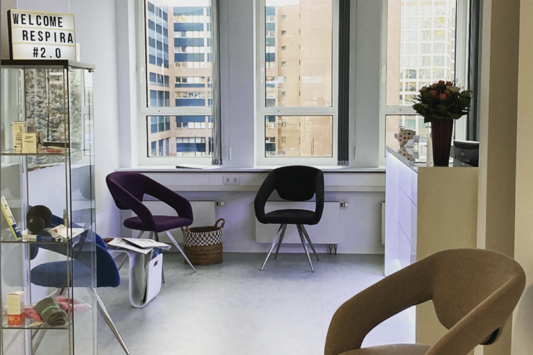 Neuer Anmelde- und Wartebereich